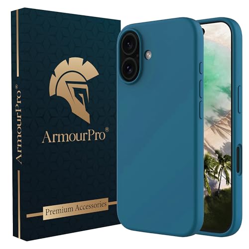 Image of ArmourPro Silicone Back Case for iPhone 16, Soft-Touch Case | Ming