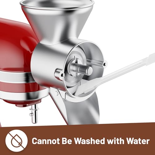 Image of HOZODO Grain Mill Attachment for KitchenAid Stand Mixer, All Metal