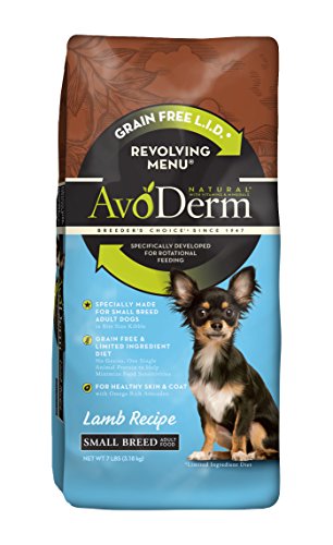 Avoderm Natural Revolving Menu Small Breed Lamb Dog Food, 7-Pound