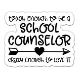 School Counselor Sticker - 5' Laptop Sticker - Waterproof Vinyl for Car, Phone, Water Bottle - Funny Counselor Decal