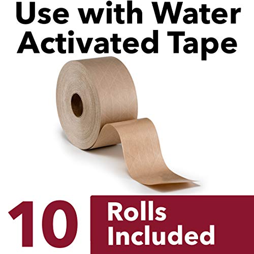 Image of Better Packages BP555eS Water Activated Electronic Tape Dispenser + 1 Case of Tape