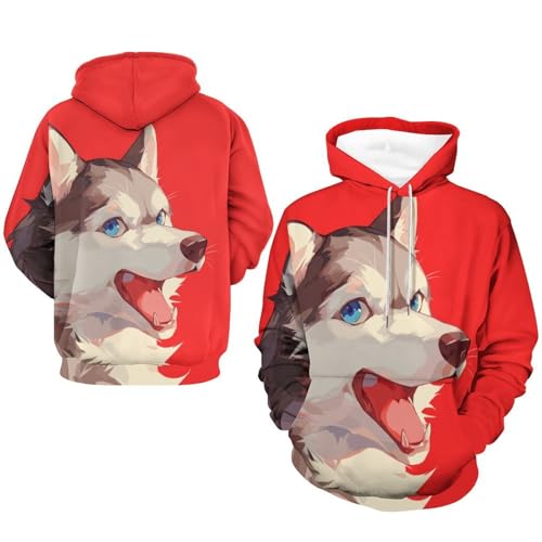 Sweat à capuche Husky chaud et confortable contre le froid
