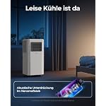 Mobile Klimaanlage 9000 BTU, Klimaanlage Mobil mit Abluftschlauch, Mobiles Klimagerät mit Abluftschlauch mit Timer 10 J.GAR. – Bild 5