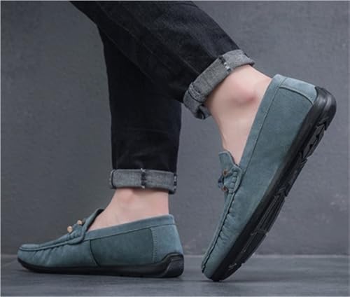Men's Loafers Shoes Suede Vamp Moccasins Loafers Flexible Resistant Lightweight Casual Classic2
