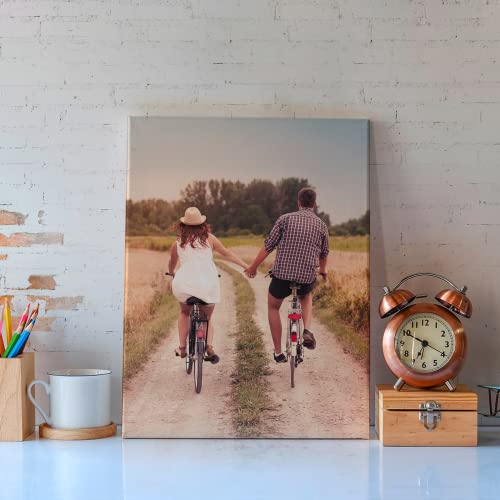 XFD Lienzo Personalizado Con Foto Grande, Para Mamá, lienzos Decorativos, Decoracion de Pared (Sin Marco) (30x40cm/11.8x15.7in)