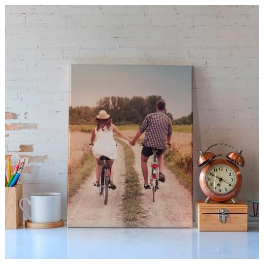 XFD Lienzo Personalizado Con Foto Grande, Para Mamá, lienzos Decorativos, Decoracion de Pared (Sin Marco) (30x40cm/11.8x15.7in)