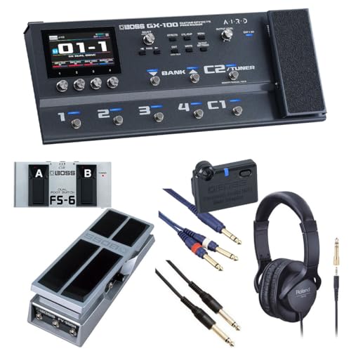 BOSS/GX-100 Guitar Effects Processor[R݂ɃTEhCNZbg] FS-6 + FV-500H + BT-DUAL