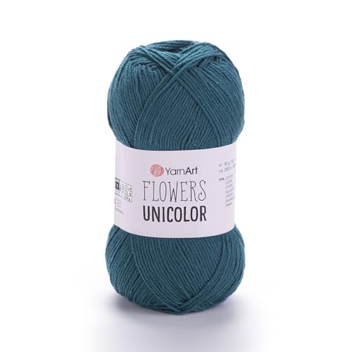 YarnArt Flowers Unicolor – 55% Cotton, 45%...