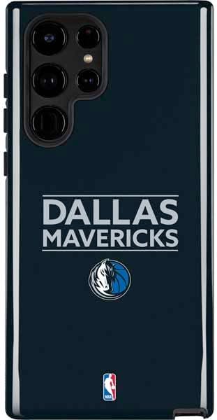 Skinit Impact Phone Case Compatible with Galaxy S25 Ultra - Officially Licensed NBA Dallas Mavericks Standard - Blue Design