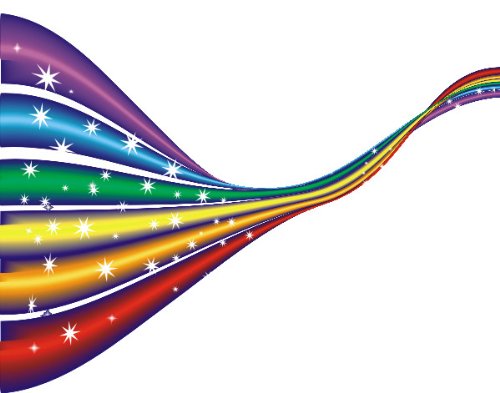 Preisvergleich Produktbild Indigos Wandtattoo, Bunt