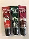 Bath and Body Works 3 Pack Holiday Traditions Lip Gloss Set, Winter Candy Apple, Vanilla Bean Noel...