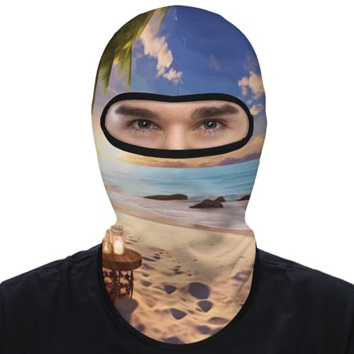 Balaclava de Protección Solar para Hombres y Mujeres, Máscara Facial Respirable para Todo el Cabeza para Senderismo, Ciclismo, Correr, Conducción miniatura 1