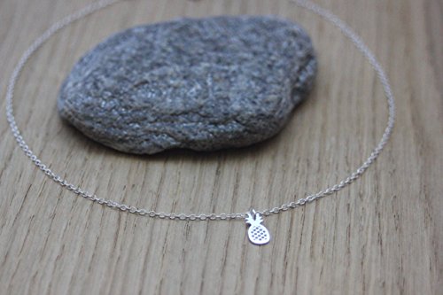 Collier argent massif ananas, le cadeau idéal symbolisant l'hospitalité - 3
