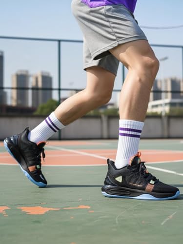 Image of XTEP Mens Basketball Shoes I Feather Foam Midsole I Lightweight Cushioning I High Energy Return I Court Comfort I Sports Shoes
