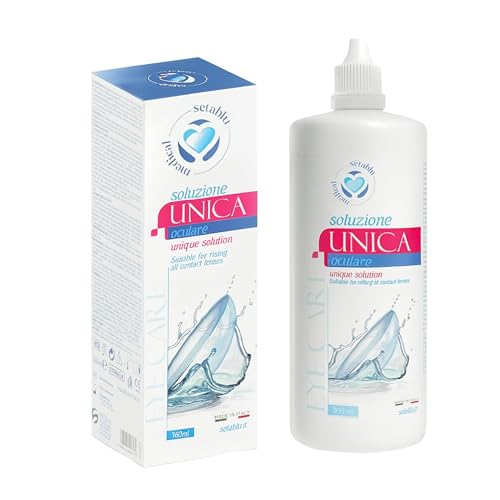 1 x || Solución Salina Ocular 360 ml || Limpieza Suave y Refrescante para Lentes de Contacto || Hidratación y Alivio de la Sequedad Ocular