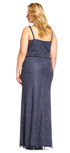 Image of Adrianna Papell Women's Long Blouson Dress