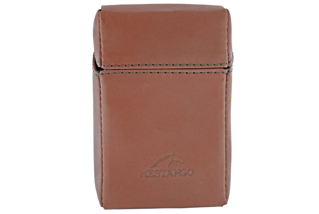 Mestango Cigarette Case Kingsize Pack 20100-3 / Brown Leather / Made in Greece