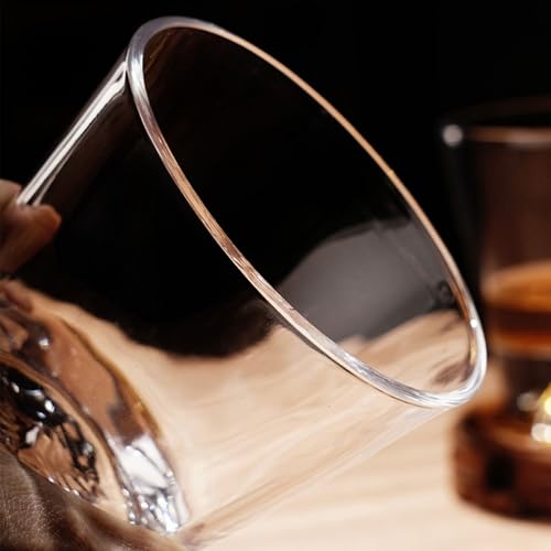 Copos De Uísque Antiquados, Copo De Uísque De Cristal Sem Chumbo, Vidro Espesso Japonês, Adequado Pa