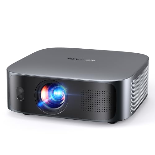 [Short Throw/1200ANSI/Built in Apps] Projector 4K with WiFi and Bluetooth, TOF Auto Focus Keystone...