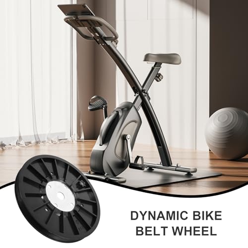 Polea de correa para bicicleta estática interior pack de 5 ruedas de transmisión de plástico ABS duradero 3