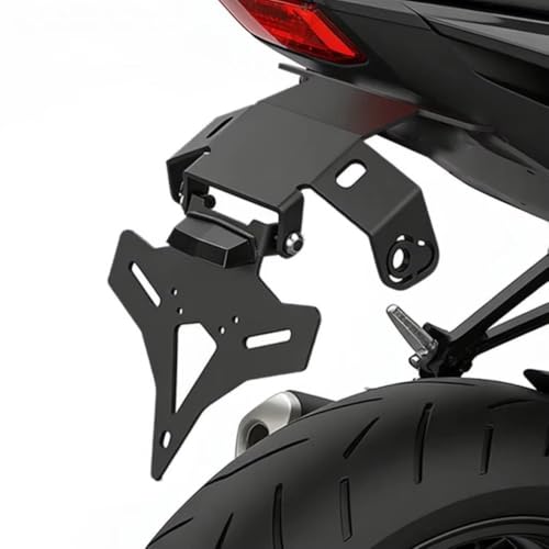 Support de plaque d'immatriculation moto XSR700 résistant aux vibrations avec feu LED - 3