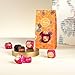 Venchi - Murrine Gift Box with Raspberry Chocoviar and Dark Chocolate, 10.16 oz, Gluten-Free, No Artificial Colors or Preservatives, Gift Idea