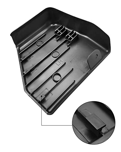 Rear Running Board End Cap Cover Fit For Ford F150 F250 F350 2016-2020 Expedition 2018-2020, Replace Fl3Z-16N454-Cb, Left Driver Side #TOP4
