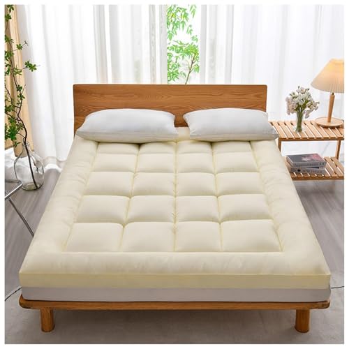 Colchón de futón japonés grueso y suave, almohadilla de cama plegable portátil para el hogar, dormitorio, camping, tapete transpirable y cómodo para dormir, relajarse y viajar