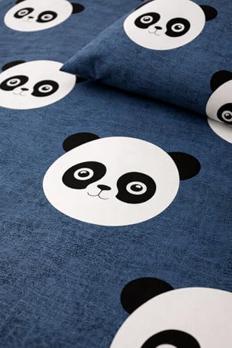 Image of DECORUM Glace Cotton Single Bedsheet with 1 Pillow Cover | Soft, Durable, Lightweight & Skin-Friendly Fabric| Suitable for Single /Diwan Bed Size