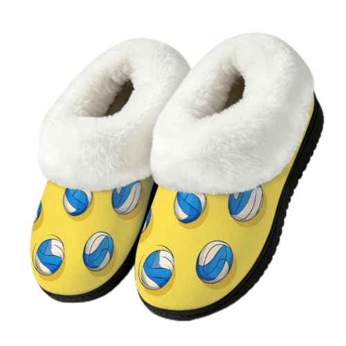 Zapatillas de voleibol mullidas que combaten el frío en tus entrenamientos de interior y exterior