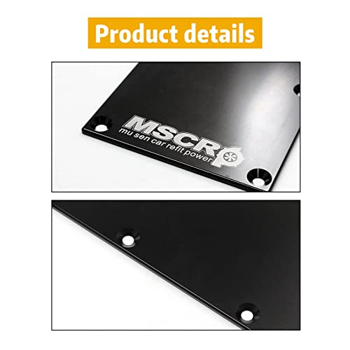 Mscrp Ls Gen 3 Low Profile Valley Pan Cover Plate With Gasket And Seals Compatible With Lsx Ls1 Lm7 Lr4 Lq4 Ls6 L59 #TOP5
