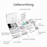 ASUS ROG Crosshair X870E Kühler, AMD E-ATX Motherboard, 24+2+2 Leistungsphasen, DDR5-Steckplätze, zwei PCIe® 5.0 x16 Safe-Steckplätze, sieben M.2-Slots, Dual Realtek 10G Ethernet, AI Cache Boost, Full – Ansicht 6