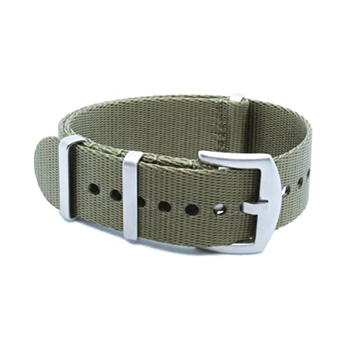Image of WAMD Seat Belt NATO Watch Straps /Bands - 18mm,20mm,22mm and 24mm Nylon Watch Straps for Watches - Multicolour Options