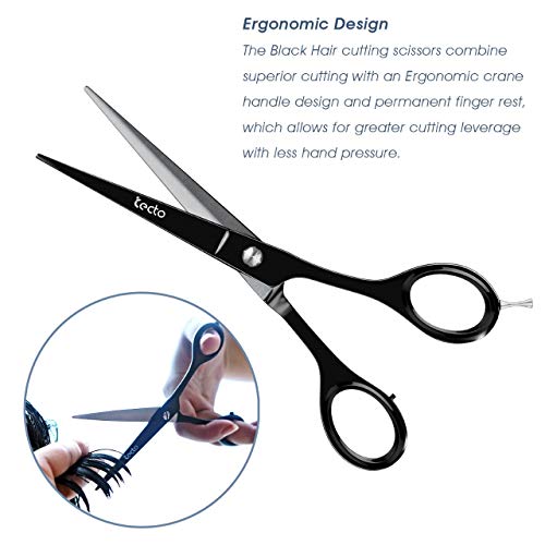 image for Tecto Professional Hairdressing Scissors 6'' Extra Sharp Stainless Ste