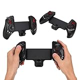 Mobiler Gamecontroller, Flexibler drahtloser Bluetooth-Gamepad-Game-Handle-Controller für Tablet-Computer für Mobiltelefone, Steuerung der Audio- und Videowiedergabe, drahtloser Gamepad-Controller