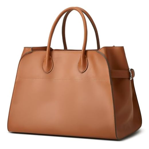 Best luggage for ladies Vegan Leather Retro Tote Bag