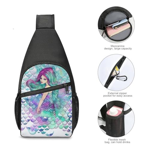 Morrales deportivos de bandolera para senderismo unisex miniatura 5