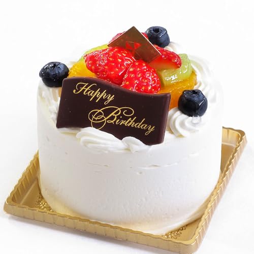 CAKE EXPRESS フルーツ生クリームバースデーケーキ 3号のサムネイル