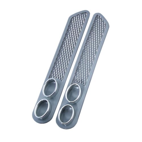 Tuyau pot d'échappement de voiture embout silencieux double factice ABS