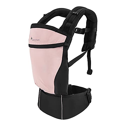 Babydrager (All Season - Misty Rose) 3-in-1 kinderdrager ergonomisch, 500 g licht, verstelbare riem, mesh-materiaal en… - Image 3