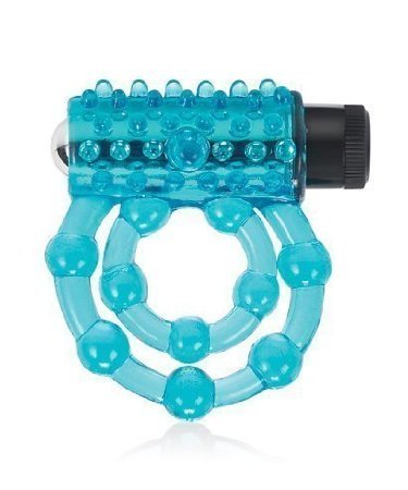 Pure Romance Family Jewel Jelly Dual C-ring with Bullet