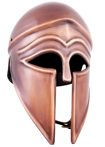Italo Corinthians timone, acciaio anticato finitura - in origine - antichità - Casco - Gladiator