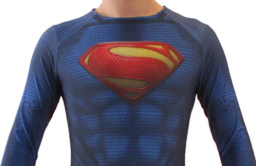 Bailu Halloween Dc Comics Deluxe Superman Costume Justice League Costumes Cosplay Bodysuit Zentai Onesie Outfit For Adult #TOP5
