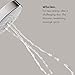 hansgrohe Raindance S Easy Install 5-inch Handheld Shower Head Modern 3 RainAir, BalanceAir, Whirl 28519001,Chrome,Small