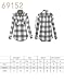 Women's Classic Button Up Long Sleeve Plaid Flannel Shirt
