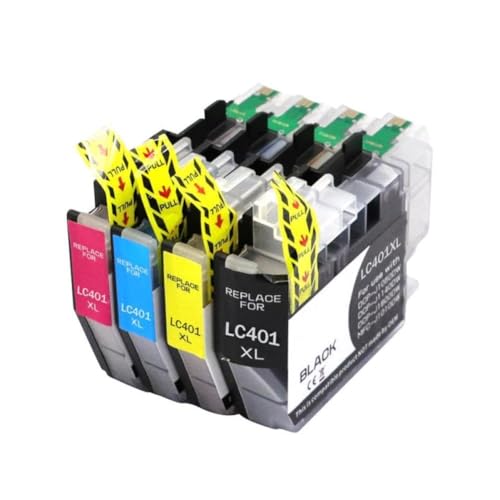 Cartouche d'encre LC401 XL pack de rechange pour systèmes d'impression jet d'encre