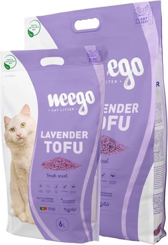 Weego Cat Litter Lavender Tofu (18L)