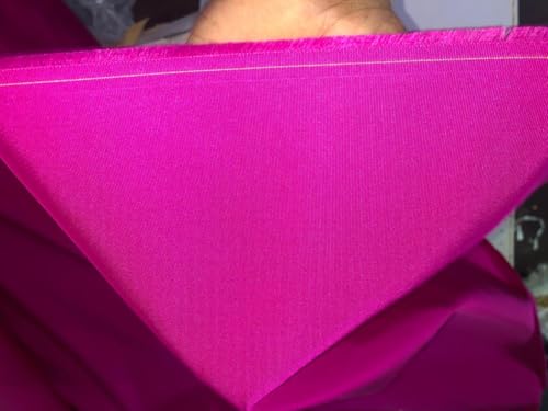 Taffetas de soie auto-côtelé rouge pour structures sans affaissement - 6
