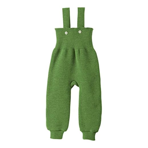 Disana 100% Organic Merino Wool Knitted Trausers/pants Made in Germany (0-3 Months, Green)