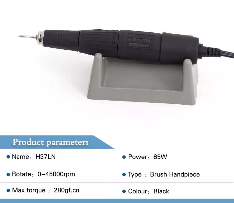 Miniatura 3 de Máquina profesional de manicura dinámica de 35 K RPM con micromotor fuerte